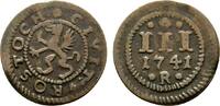 Mecklenburg-Rostock, Stadt Cu 3 Pfennig -