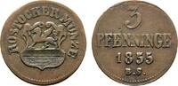 Mecklenburg-Rostock, Stadt Cu 3 Pfennig -