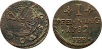 Mecklenburg-Rostock, Stadt Cu Pfennig -