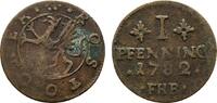 Mecklenburg-Rostock, Stadt Cu Pfennig -