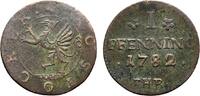 Mecklenburg-Rostock, Stadt Cu Pfennig -