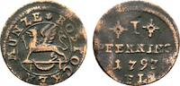Mecklenburg-Rostock, Stadt Cu Pfennig -