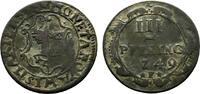 Mecklenburg-Wismar, Stadt Cu 3 Pfennig -