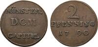 Münster, Domkapitel Cu 2 Pfennig -
