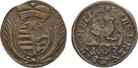 Sachsen-Meiningen Cu Heller Bernhard 1680-1706 -