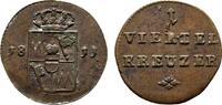 Würzburg, Großherzogtum Cu 1/4 Kreuzer Ferdinand von Österreich 1806-1814 -
