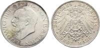 Bayern 3 Mark 1914 D Ludwig III. 1913-1918 VF-EF