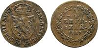 Nassau Cu 1/4 Kreuzer Wilhelm 1816-1839 -