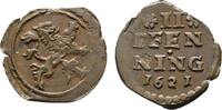Braunschweig-Wolfenbüttel Cu 2 Pfennig Kippermünzen im Gebiet Friedrich Ulrichs -