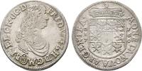 Brandenburg-Preußen 1/3 Taler Friedrich Wilhelm 1640-1688 -