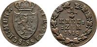 Nassau Cu 1/4 Kreuzer Wilhelm 1816-1839 -