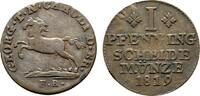 Braunschweig-Wolfenbüttel Cu Pfennig Karl 1815-1830 -