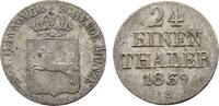 Braunschweig-Calenberg-Hannover 1/24 Taler Ernst August 1837-1851 -