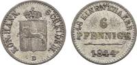 Braunschweig-Calenberg-Hannover 6 Pfennig Ernst August 1837-1851 -