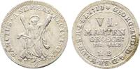 Braunschweig-Calenberg-Hannover Ausbeute 6 Mariengroschen Georg Ludwig 1698-1714 -