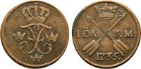 Schweden Cu Öre Friedrich I. 1720-1751 -