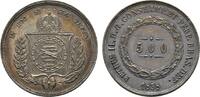 Brasilien 500 Reis Pedro II. 1831-1889 -