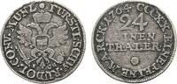 Schwarzburg-Rudolstadt 1/24 Taler Johann Friedrich 1744-1767 -
