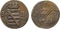 Sachsen-Hildburghausen Cu Heller Friedrich 1784-1826 -