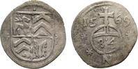 Stolberg-Rochefort Dreier (1/84 Taler) Ludwig II. 1544-1574 -