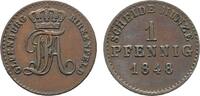 Oldenburg Cu Pfennig Paul Friedrich August 1829-1853 -