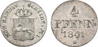 Braunschweig-Calenberg-Hannover 4 Pfennig Ernst August 1837-1851 -