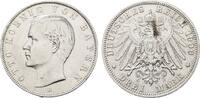 Bayern 3 Mark 1909 D Otto 1886-1913 VF-EF