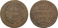 Mecklenburg-Wismar, Stadt Cu 3 Pfennig -