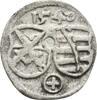 Sachsen-Kurfürstentum Einseitiger Pfennig Johann Friedrich und Heinrich 1539-1541 -