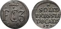 Brandenburg-Preußen Schilling Friedrich III. 1688-1701 -