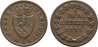 Nassau Cu Kreuzer Adolph 1839-1866 -