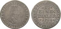 Sachsen-Meiningen 1/12 Taler Ernst Ludwig 1706-1724 -