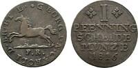 Braunschweig-Wolfenbüttel Cu Pfennig Karl 1815-1830 -