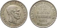 Braunschweig-Calenberg-Hannover 1/12 Taler Ernst August 1837-1851 -