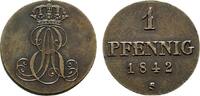 Braunschweig-Calenberg-Hannover Cu Pfennig Ernst August 1837-1851 -