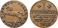Braunschweig-Wolfenbüttel Cu Pfennig Karl 1815-1830 -