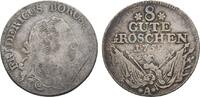 Brandenburg-Preußen 8 Gute Groschen Friedrich II. 1740-1786 -