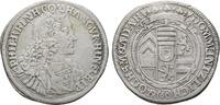Hanau-Lichtenberg Gulden zu 60 Kreuzer Philipp Reinhard 1675-1712 -