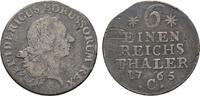 Brandenburg-Preußen 1/6 Taler Friedrich II. 1740-1786 -