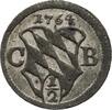 Bayern Einseitiger 1/2 Kreuzer Maximilian III. Joseph 1745-1777 -
