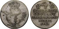 Mecklenburg-Schwerin 4 Schilling Friedrich 1756-1785 -