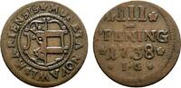 Mecklenburg-Wismar, Stadt Cu 3 Pfennig -