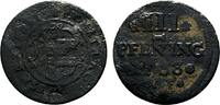 Mecklenburg-Wismar, Stadt Cu 3 Pfennig -
