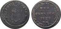 Mecklenburg-Wismar, Stadt Cu 3 Pfennig -