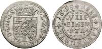 Hessen-Kassel 1/8 Taler Karl 1670-1730 -