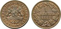 Nassau Cu Kreuzer Adolph 1839-1866 -