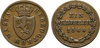 Nassau Cu Kreuzer Adolph 1839-1866 -