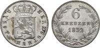 Nassau 6 Kreuzer Wilhelm 1816-1839 -