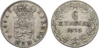 Nassau 6 Kreuzer Adolph 1839-1866 -