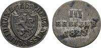 Nassau 3 Kreuzer Wilhelm 1816-1839 -